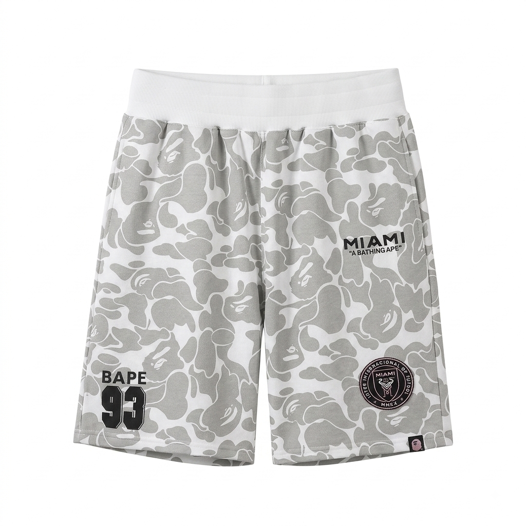Shorts Bape Camo white I Inter de Miami