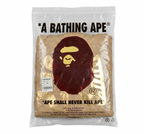Poleron BAPE Shark Full Zip Hoodie – Beige Gold